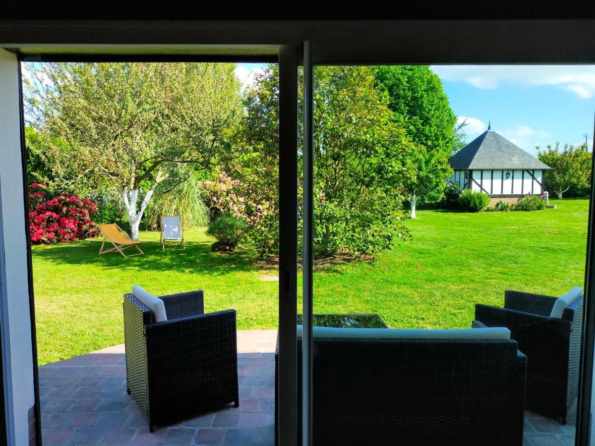 Maison 110 M² Cosy Au Calme Avec Jardin De 1000 M² Pont-Audemer Buitenkant foto