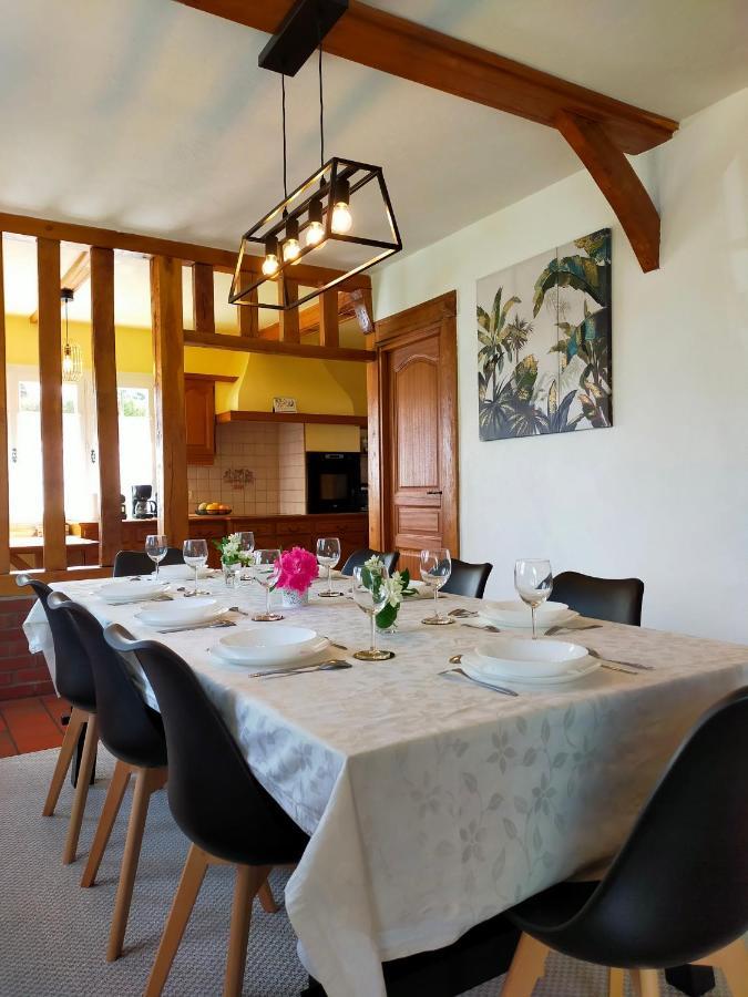 Maison 110 M² Cosy Au Calme Avec Jardin De 1000 M² Pont-Audemer Buitenkant foto